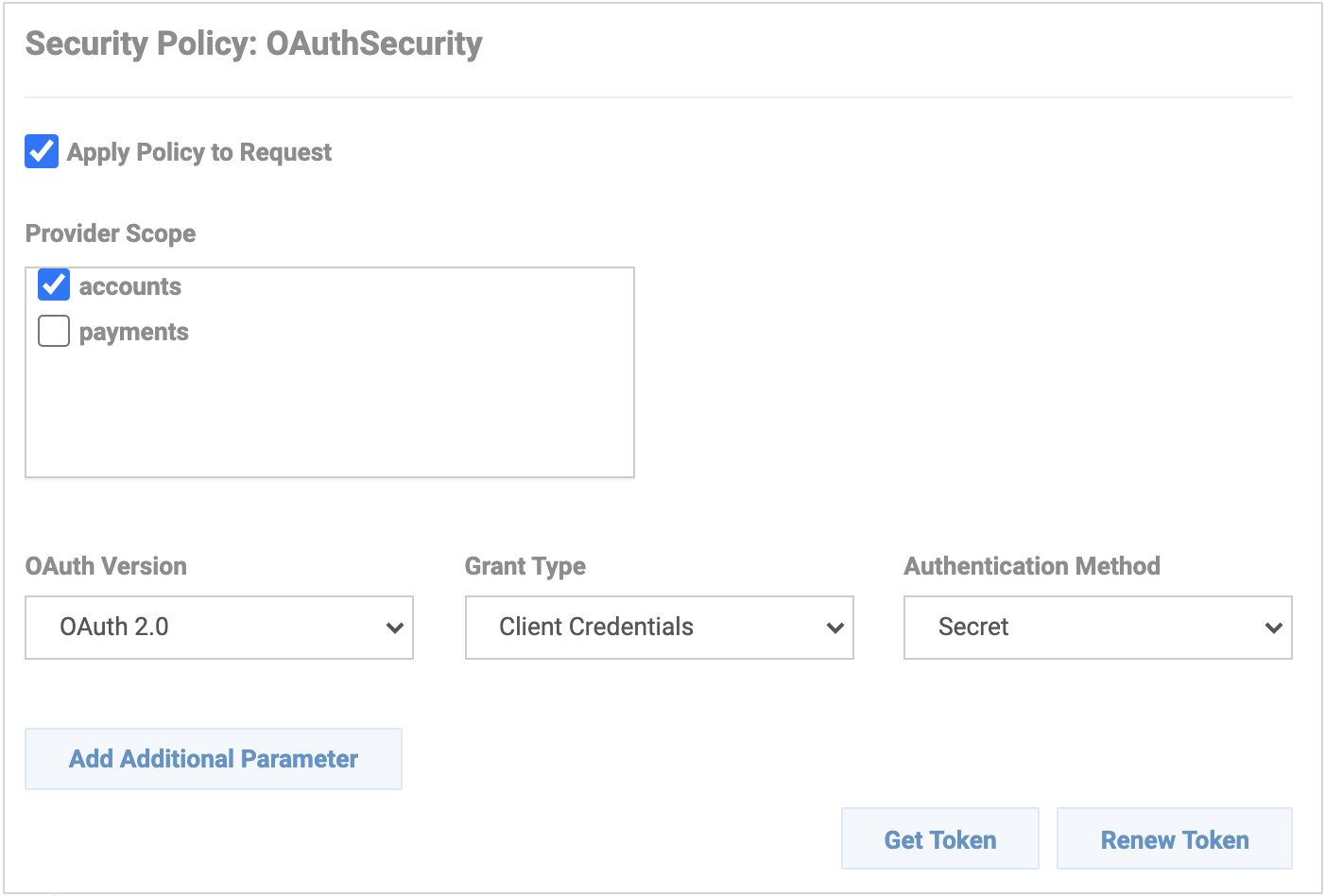 Test Client OAuth